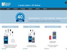 Tablet Screenshot of ibpmedical.com